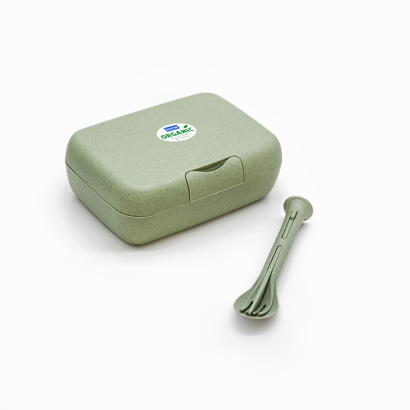 Boîte lunch avec couverts